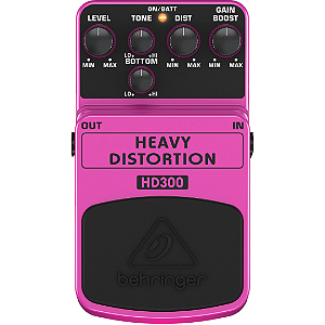 Pedal para Guitarra Behringer HD300 Heavy Distortion