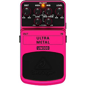 Pedal para Guitarra Behringer UM300 Ultra Metal