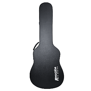 Case Armazém Do Músico Para violão Folk Preta