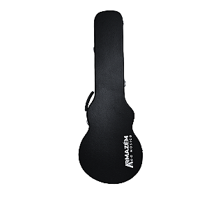 Case Armazém Do Músico Para Guitarra Les Paul Preta