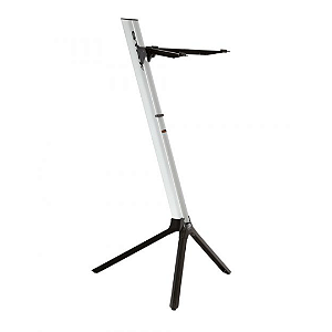 Estante Suporte teclado Stay Slim 1100/01 Prata C/ Capa