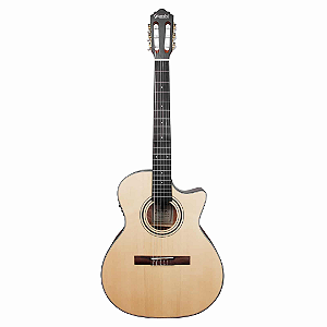 Violão Eletroacústico Giannini Deluxe GNY DLX CEQ NS