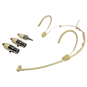 Microfone Headset Dylan Com 3 Plugs Bege DH-55