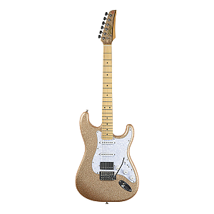 Guitarra Seizi Fun Katana Musashi HSS Desert Gold Sparkle
