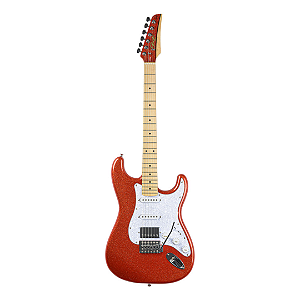Guitarra Seizi Fun Katana Musashi HSS Lava Red Sparkle
