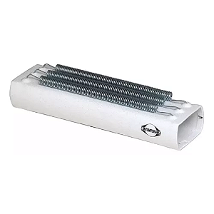 Reco Reco Contemporânea Aluminio 3 Molas Branco 95CLBR