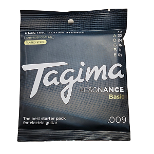 Encordoamento Guitarra Tagima 009 Resonance Basic Light Coated Anti Ferrugem