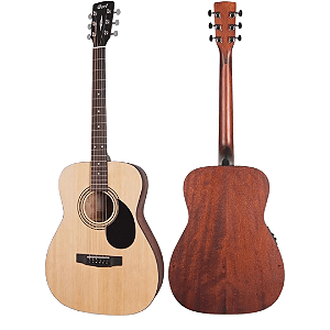 Violão Cort Eletroacustico AF510E Natural Open Pore