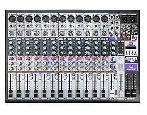Mesa De Som Waldman CPP-16FXU Bluetooth EFX e USB 16 Canais