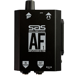 Amplificador para Fone Ouvido Santo Angelo AF1 Preto