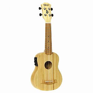 Ukulele Eletroacustico Seizi Bali Bamboo Soprano