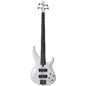 Contrabaixo Yamaha TRBX304 Ativo 4 Cordas Branco