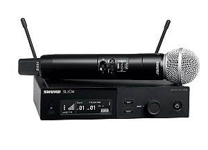 Microfone Sem Fio Shure SLXD24/SM58-G58