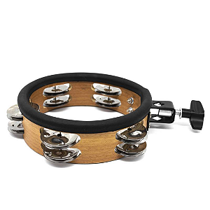 Pandeirola Torelli Com Clamp Madeira TP-334