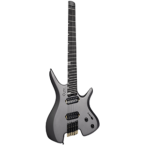 Guitarra Michael Raze GMR500 Headless Titanium Grey
