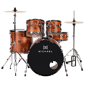 Bateria Acustica Michael Trinity 22" DMT322 Matte Sapel