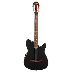 Violão Ibanez Eletroacústico Tim Henson Nylon TOD10N Transparent Black
