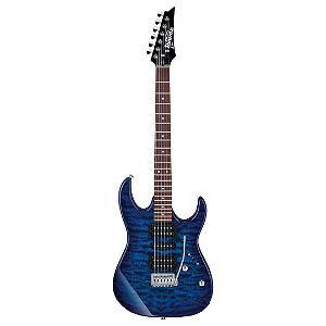 Guitarra Ibanez RG GRX70QA Transparent Blue Burst