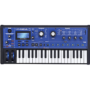 Teclado Novation MiniNova Com Vocoder Sintetizador de 37 Teclas