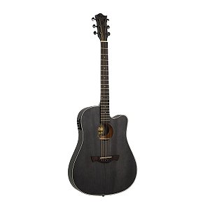 Violão Tagima Eletroacustico TBW-400 BK Folk Slim Okoume Preto