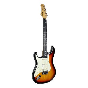 Guitarra Tagima Canhota TG-500 LH SB DF/AWH Sunbusrt