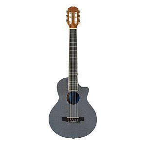 Violão Seizi Fun Panda Nylon Acústico Space Grey Sparkle