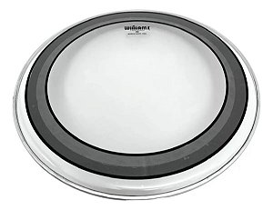 Pele Williams Bumbo 22'' Filme Duplo C Muffle Espuma 5mm W2FF5 Branco