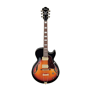 Guitarra Ibanez Semi-Acústica Brown Sunburst AG Series AG75G-BS