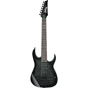 Guitarra Ibanez RG GIO GRG7221QA-TKS Transparent Black Sunburst