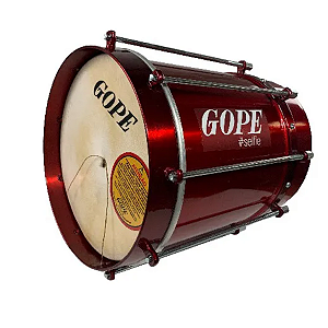 Cuica Gope De Aluminio Conica 28CMX09" 9 Ainações Selfie Cereja (BAL2809CCSC)