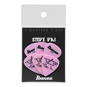 Palheta Ibanez 1.0mm 6un Muscat Purple Steve Vai Signature B1000SV-MP