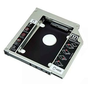 Adaptador Caddy Case Ssd Hd 12.7mm Notebook Dell Hp Samsung