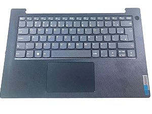 Base Com Teclado Notebook Lenovo V14 14' Cinza