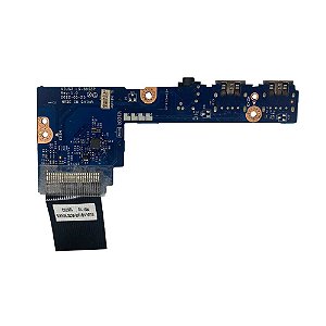 Placa Auxiliar USB + Áudio + Cartão Notebook Lenovo LS-8953P