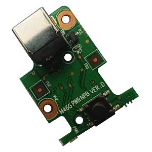 Placa Botão Power Dc In Cce T23l T25l M46g Pwr Npb Ver:d