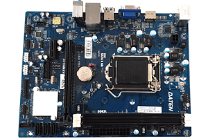 Placa Mae Daten DH110MXV R3va DDR3L LGA1151 6 e 7 Geracao