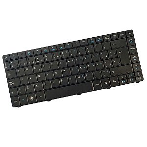 Teclado Compatível Notebook Acer NSK-AT10S 9Z.N3L82.10S Espanhol