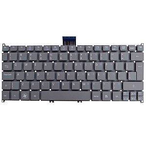 Teclado Compatível Notebook Acer V128230ak1 Canadense
