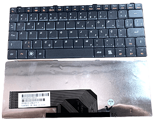 Teclado Netbook Six Skw-8000 Padrao Br 550102700-203-g
