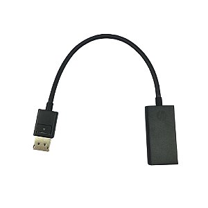 Cabo Adaptador Displayport X Hdmi 23cm Femea