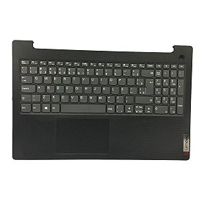 Base Teclado Para Notebook Lenovo V15 2ª Geração - Preto