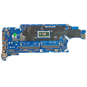 Placa Mãe Notebook Dell LA-G891P Core™ i5-8265U 2 SLOT DDR4