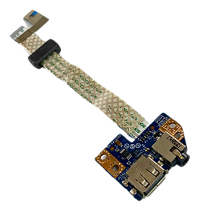 Placa Usb Audio Notebook Dell E5530 P28g PN Qxw00 Ls-7905p