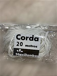 "Corda impermeável para instalaçao de bomba d'água sapo"