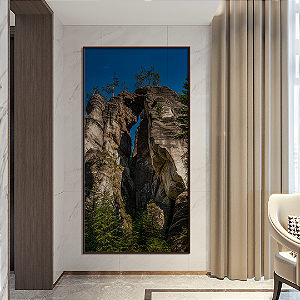 Quadro FineArt Rochas Adrspach Teplice na República Tcheca