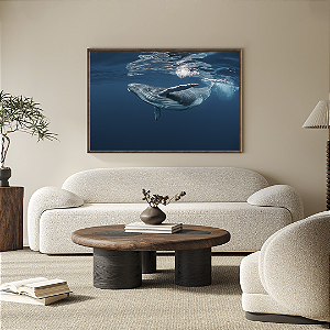 Quadro FineArt Baleia Jubarte