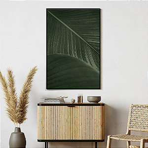 Quadro FineArt Folhas Elegantes Tropicais