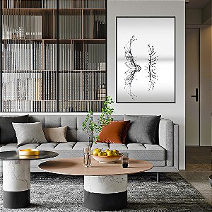 Quadro FineArt Entre o Véu e o Olhar