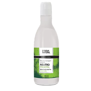 Óleo Vegetal Neutro de Massagem Corporal 300 ml