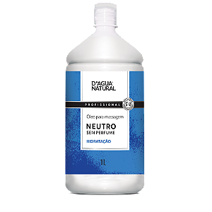 Oleo Massagem Neutro 1 Litro D Agua Natural